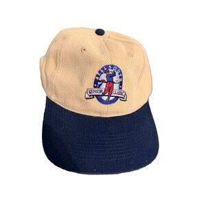 Vintage BellSouth Senior Classic Golf Hat Strapback KC Caps Leather Back Cap